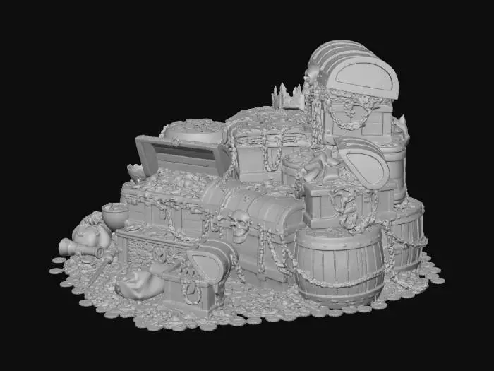 3D model for Pirate's Bounty