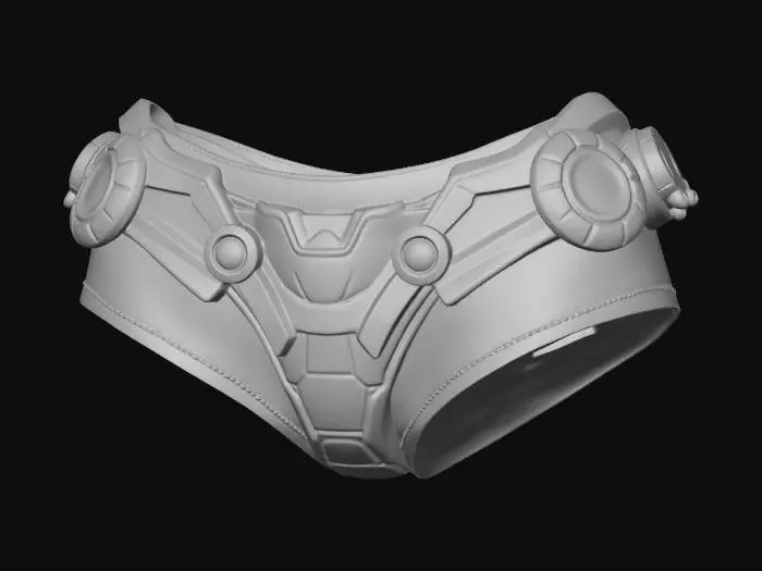 3D model for Female Guardian Armor