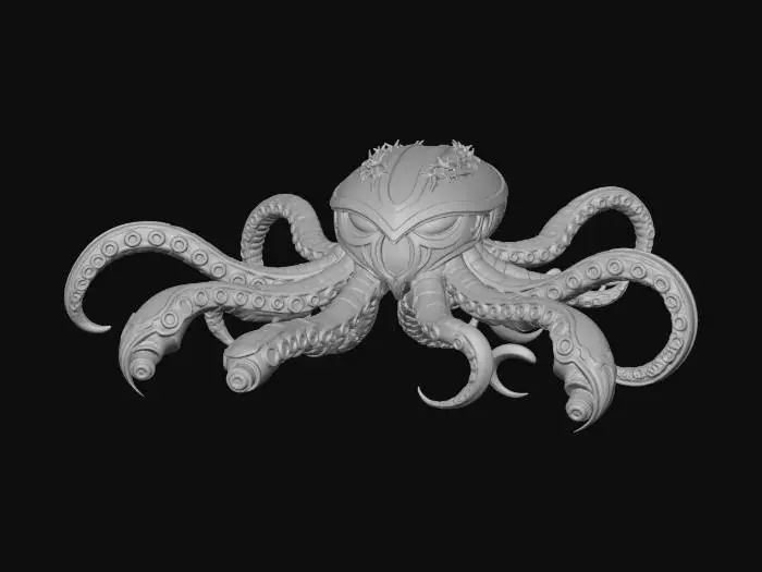3D model for Cyber Octopus
