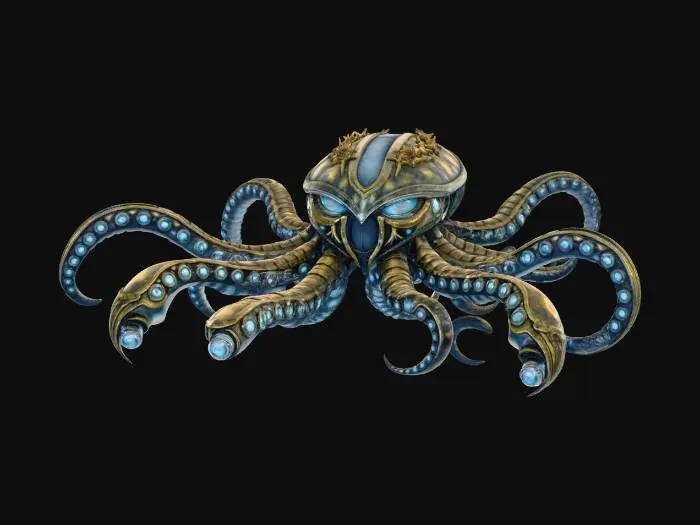 3D model for Cyber Octopus