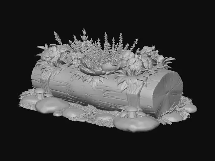 3D model for Woodland Bloom Planter