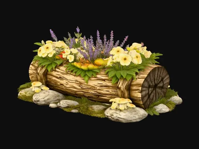 3D model for Woodland Bloom Planter
