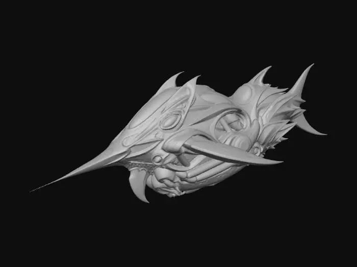 3D model for Atlantean Whip Submarine