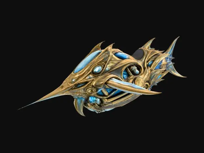 3D model for Atlantean Whip Submarine