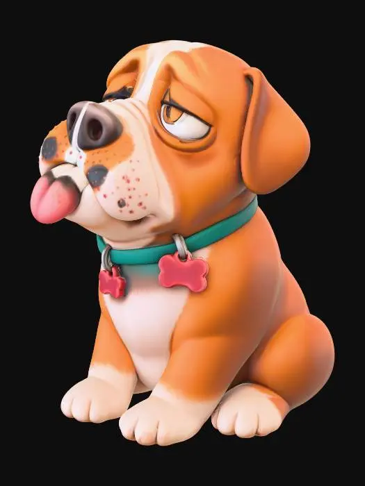 3D model for Puppy Pout