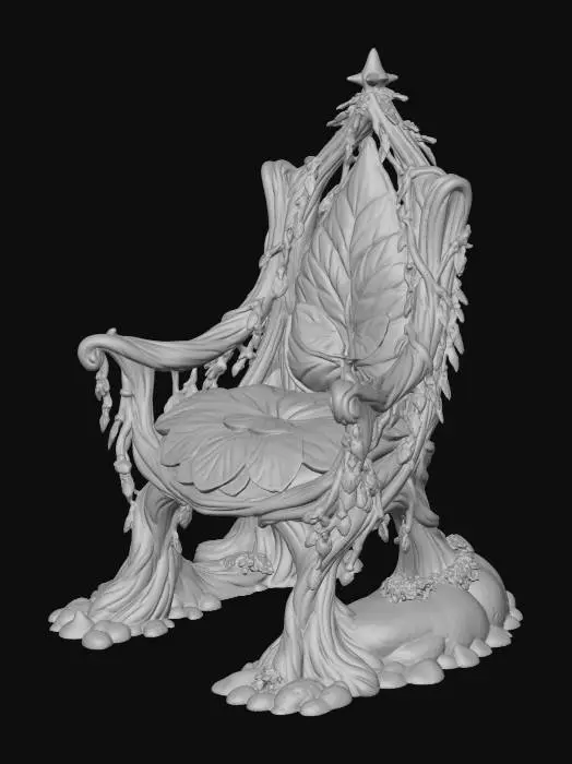 3D model for Nature's Throne