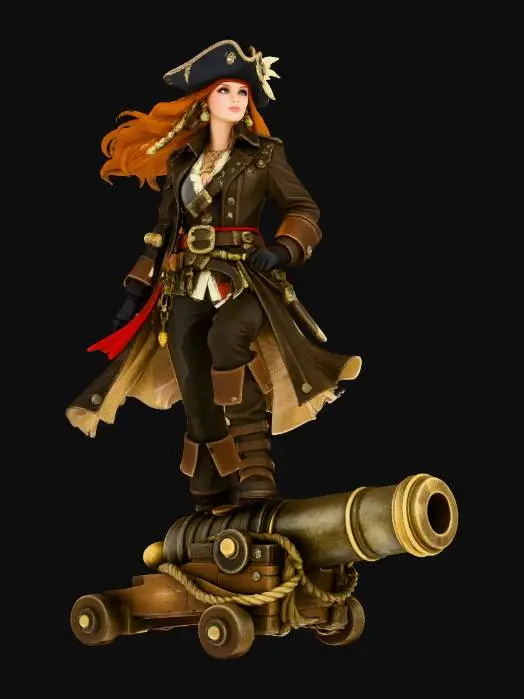 3D model for Pirate Captain's Command