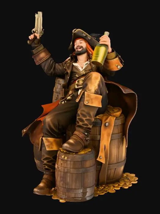 3D model for Merry Buccaneer