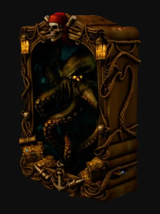 3D model for Kraken's Treasure