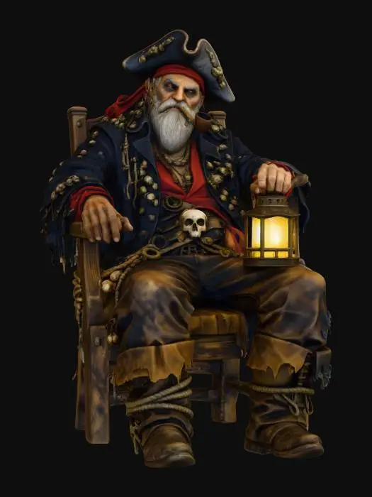 3D model for Pirate Captain's Vigilance