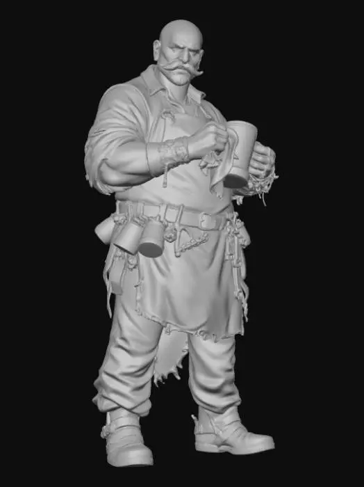 3D model for Tavern Keeper