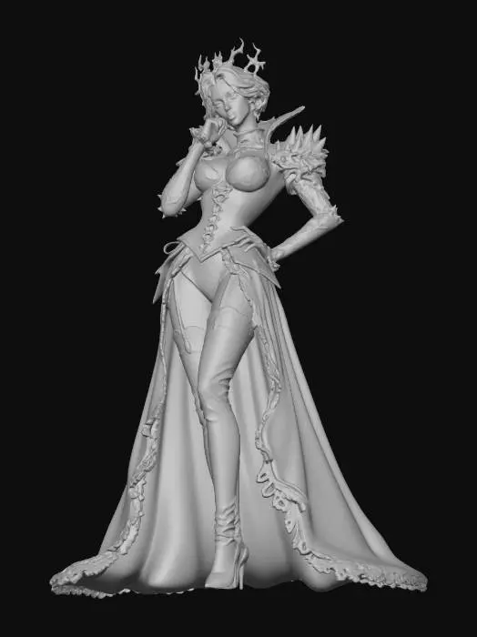 3D model for Enchantress of the Shadows