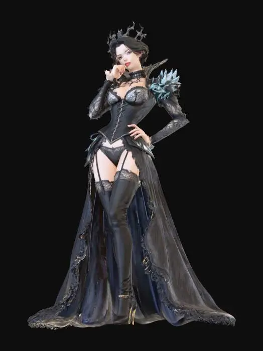 3D model for Enchantress of the Shadows