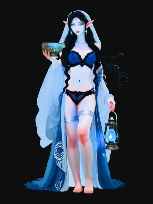 3D model for Nocturnal Enchantress