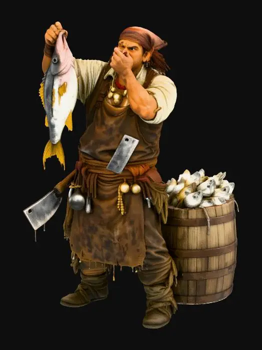 3D model for Fisherman's Catch