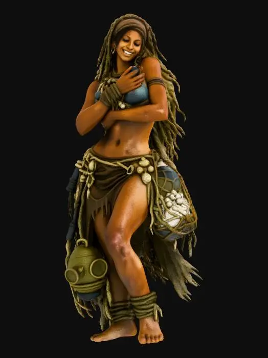 3D model for Earthbound Siren