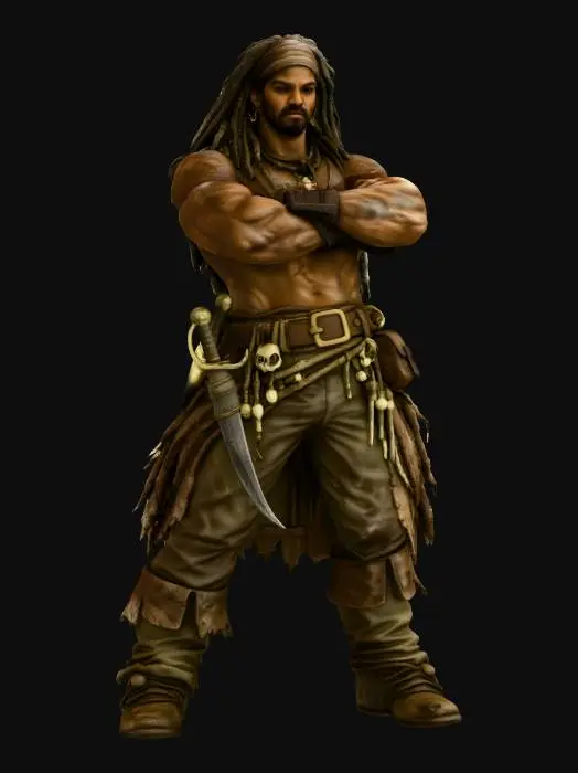 3D model for Warrior's Resolve