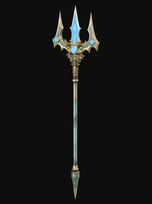 3D model for Trident of the Abyss