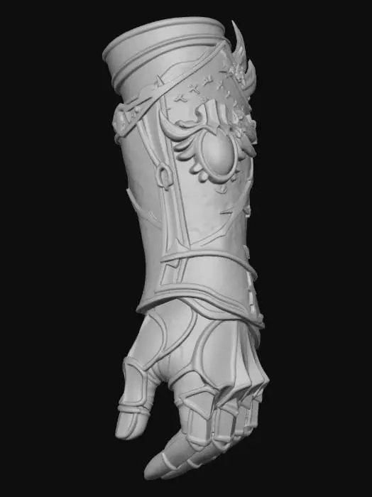 3D model for Atlantean Guardian Gauntlet
