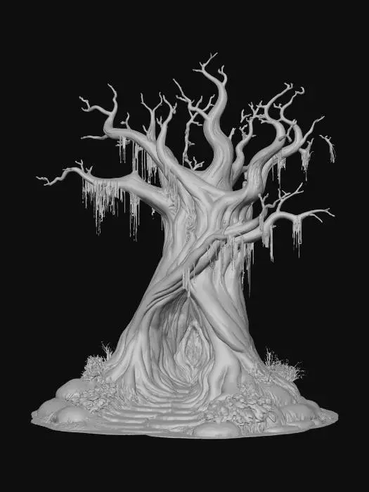 3D model for Enchanted Hollow Tree