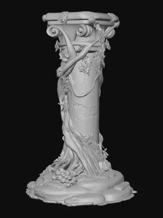 3D model for Nature's Embrace Stone Column