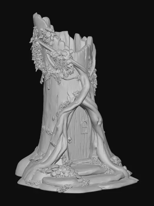 3D model for Enchanted Treehouse