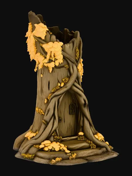 3D model for Enchanted Treehouse