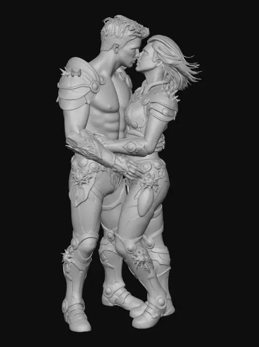 3D model for Epic Embrace