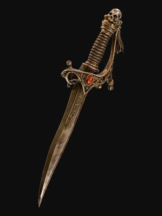 3D model for Pirate Dagger