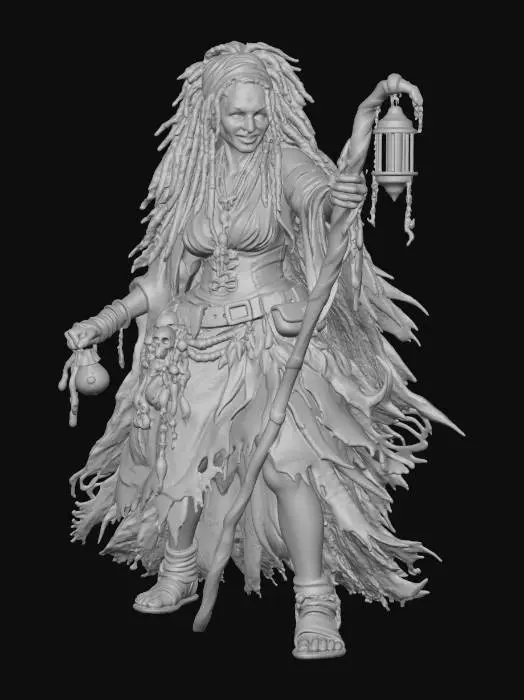 3D model for Mystic Lantern Bearer