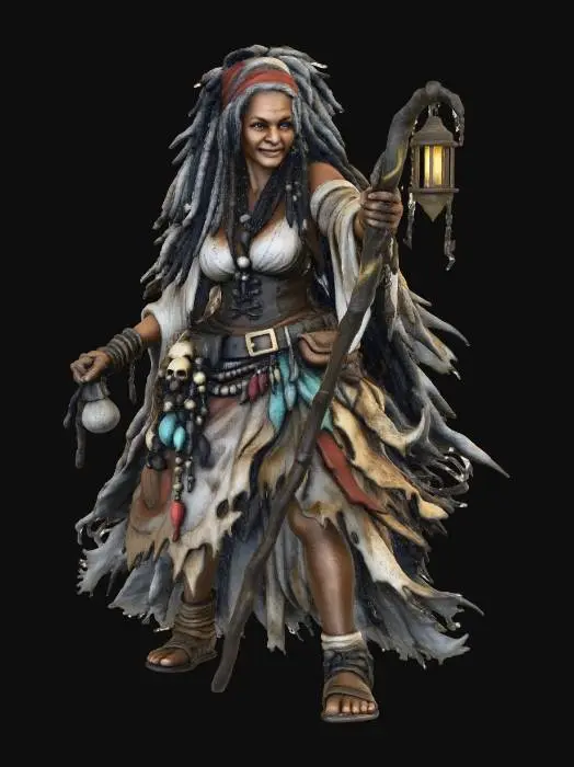 3D model for Mystic Lantern Bearer