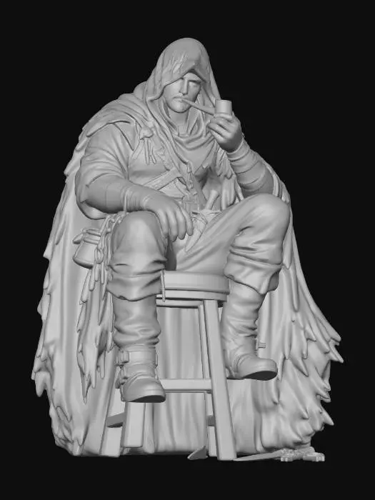 3D model for Secret Keeper Pirate