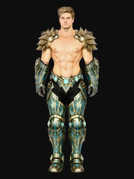 3D model for Warrior's Elegance