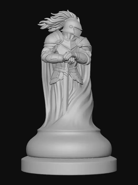 3D model for Knight's Vigil