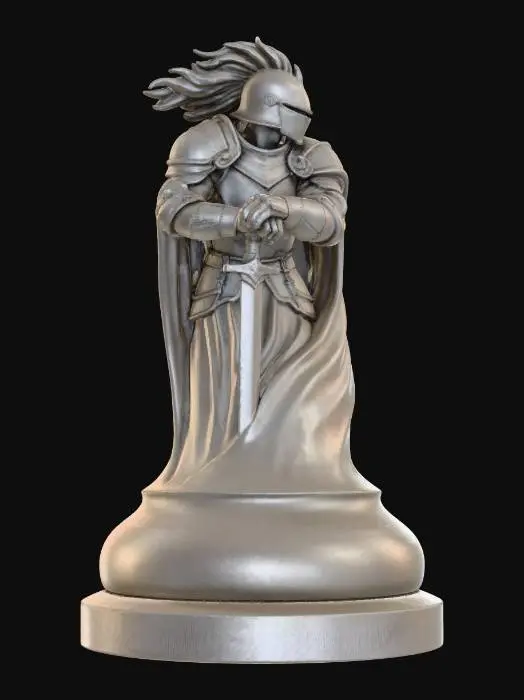 3D model for Knight's Vigil
