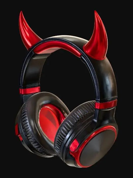 3D model for Devil Horned Headphones