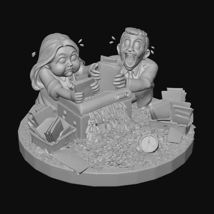 3D model for Shredder Panic