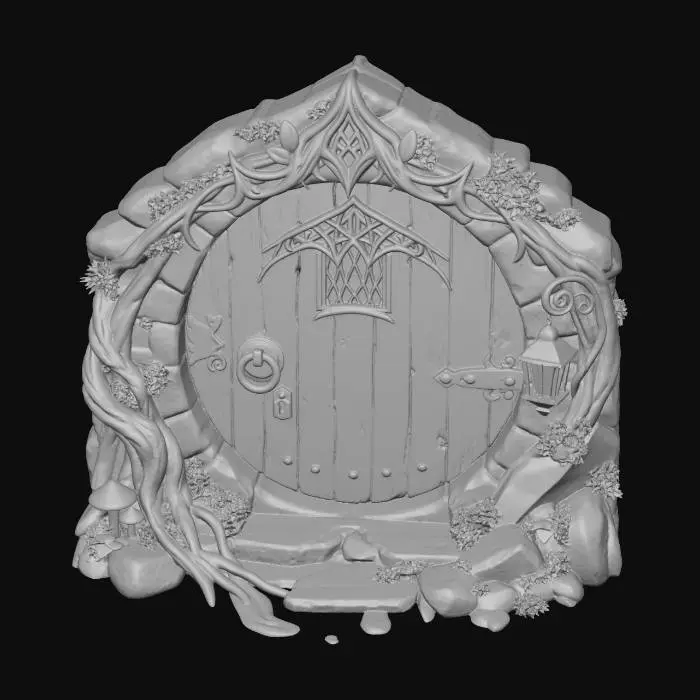 3D model for Enchanted Forest Doorway