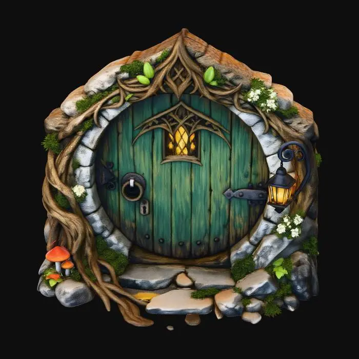 3D model for Enchanted Forest Doorway