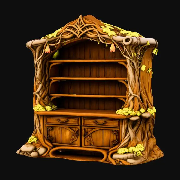 3D model for Enchanted Woodland Shelf