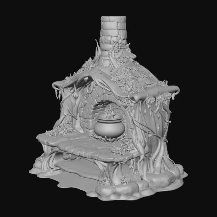3D model for Enchanted Hearth.