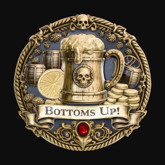 3D model for Skull Tavern Coin