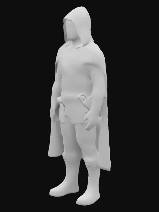 3D model for Archer in the Forest Cloak
