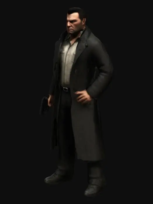 3D model for Character model from original max payne videogame