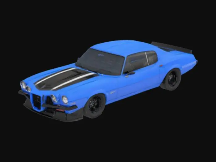 3D model for Blue Muscle Vision