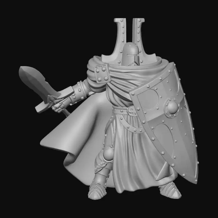 3D model for Knight Defender
