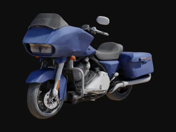 3D model for Blue Cruiser