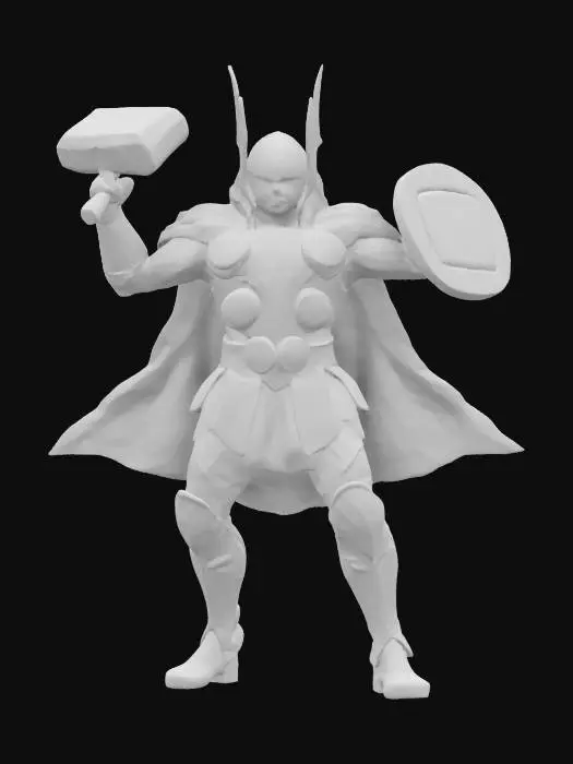 3D model for marvel karakteri thor