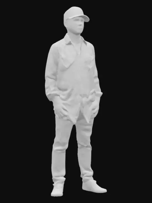 3D model for GTA 6 style casual dressed male character