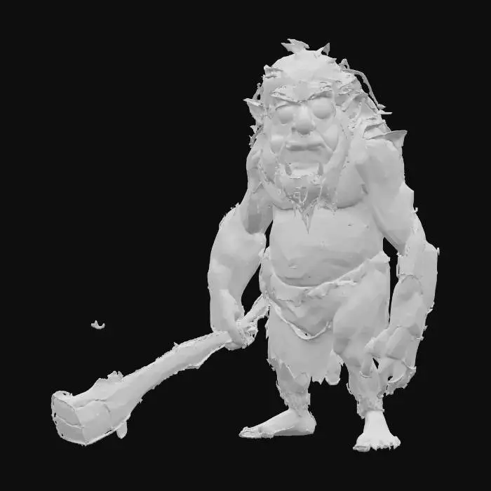 3D model for Cave Dweller